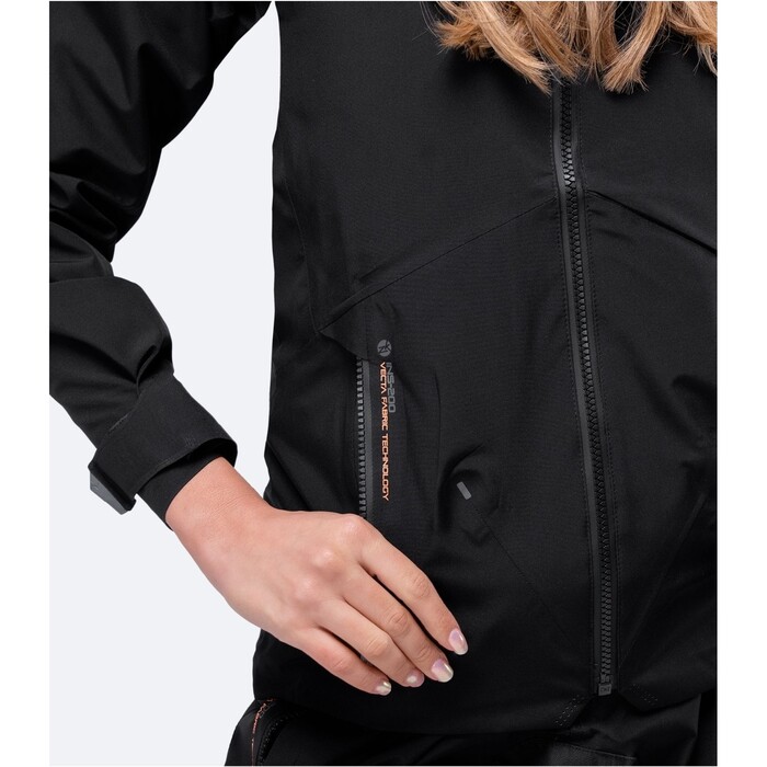 2024 Zhik Damen Ins200 Kstenjacke Jkt-0210-w-blk - Schwarz